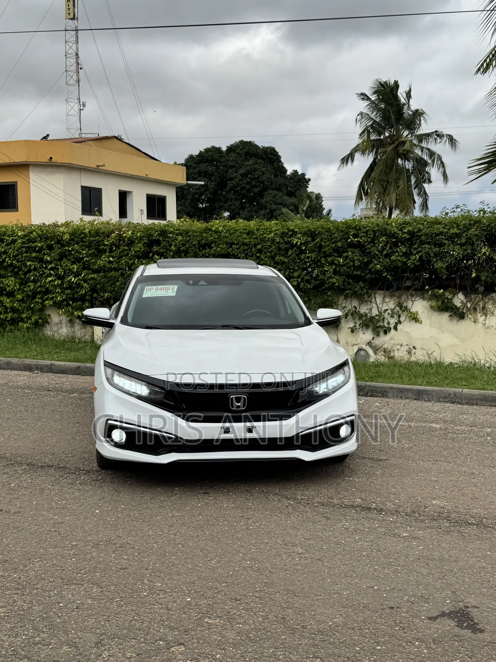 Honda Civic Touring Sedan 2019 White