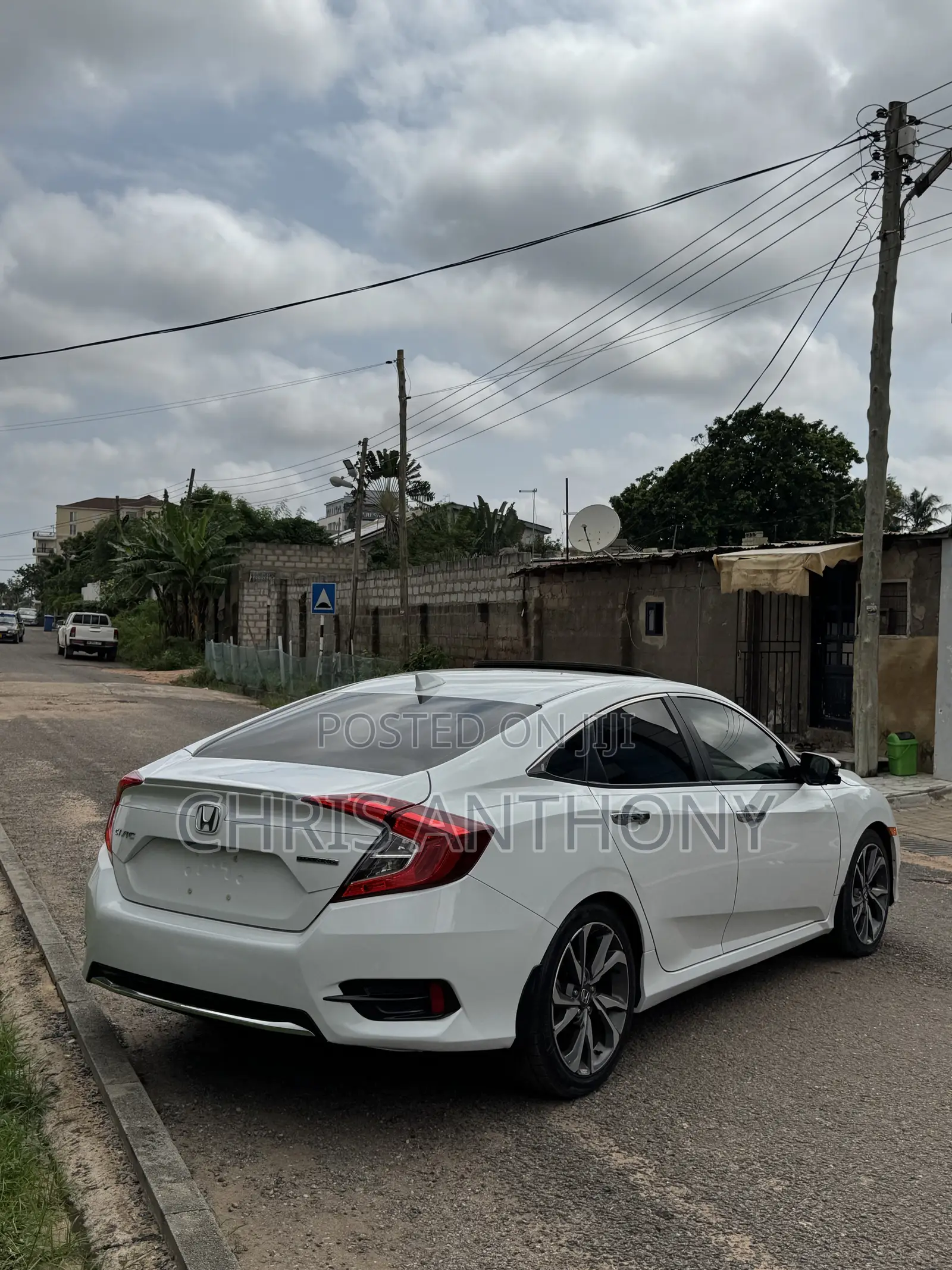 Honda Civic Touring Sedan 2019 White