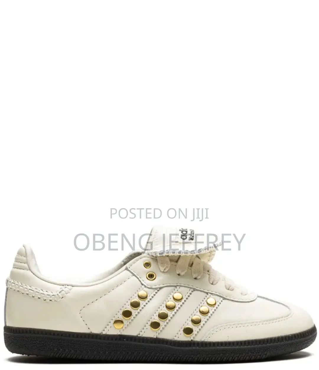 Original Adidas Walles Boner Samba Cream White