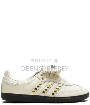 Original Adidas Walles Boner Samba Cream White