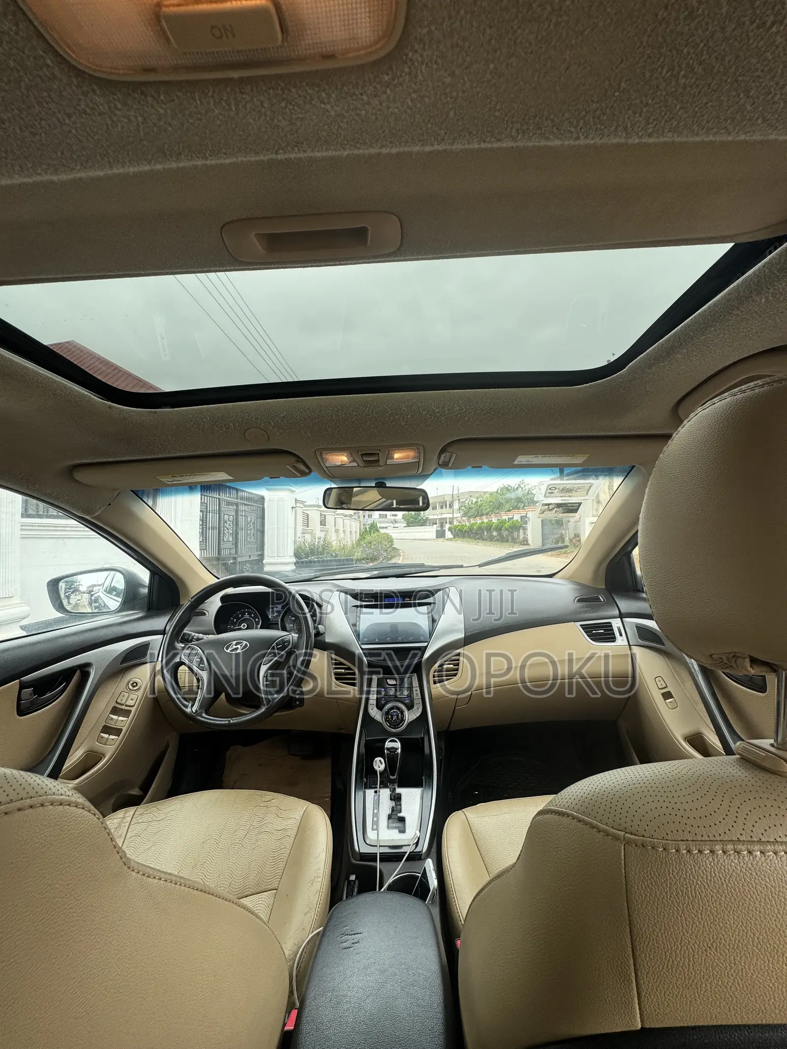 Hyundai Elantra Limited Sedan FWD (1.8L 4cyl 6A) 2013 Blue