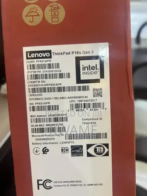 New Laptop Lenovo 16GB Intel Core Ultra 7 SSD 512GB
