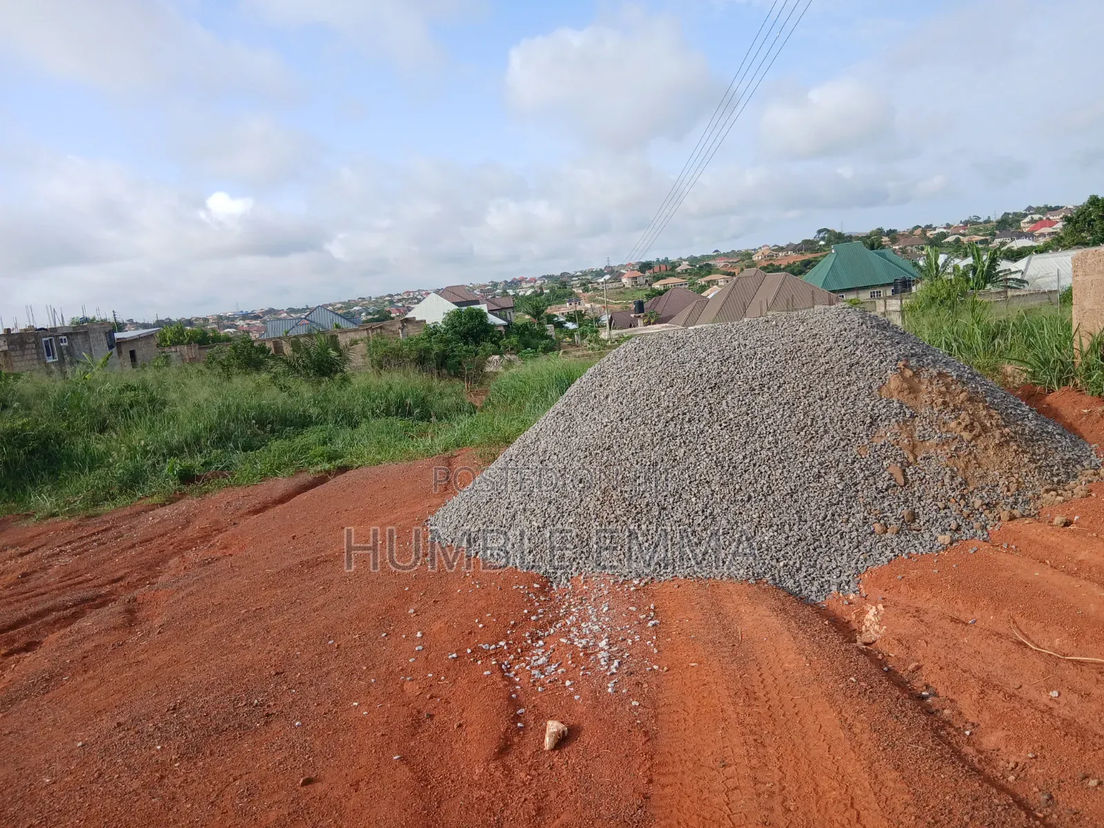 Half Plot for Sale Just at the Road Side at Ampabame