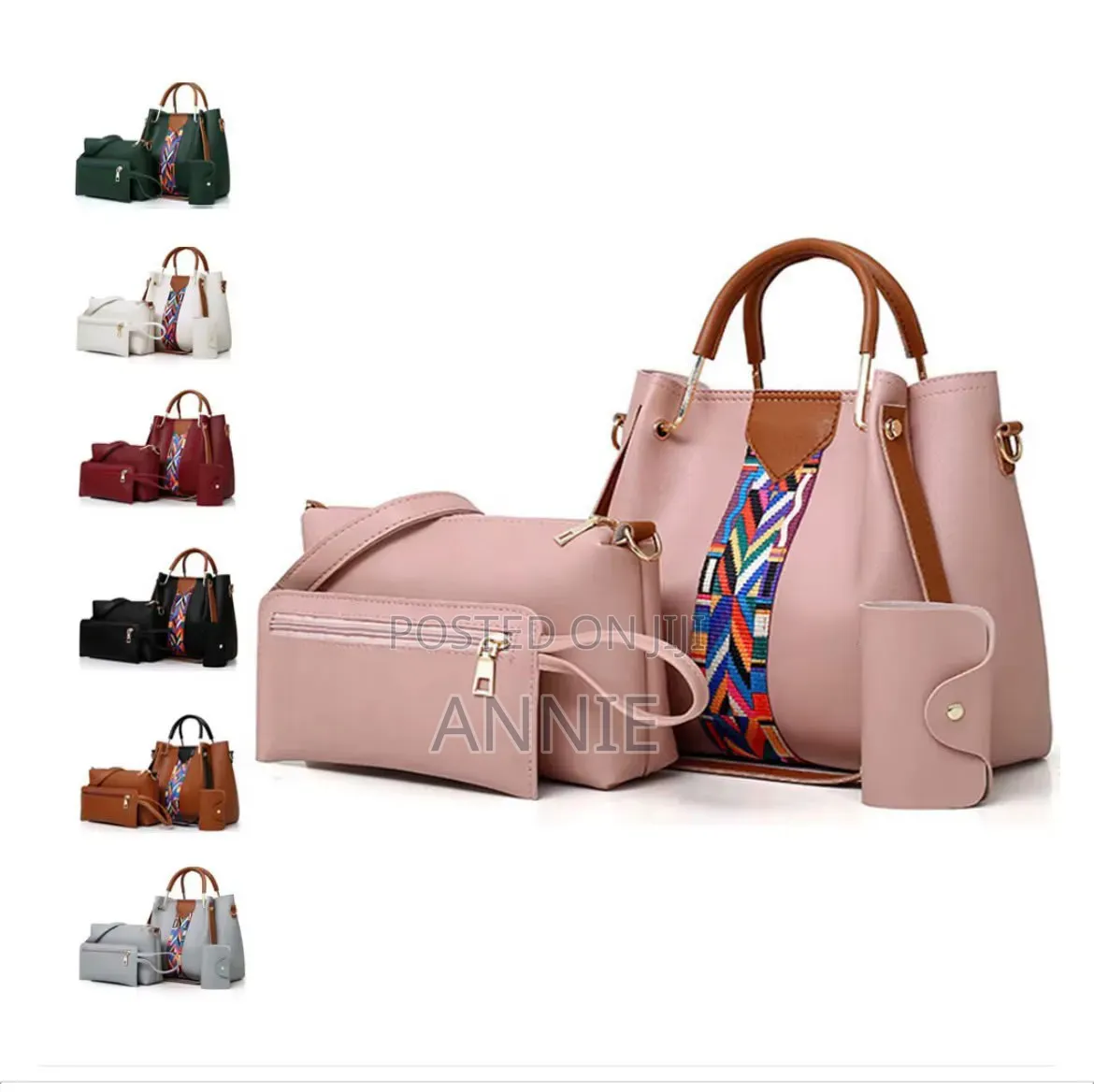 4-Piece Women’s Handbag Set