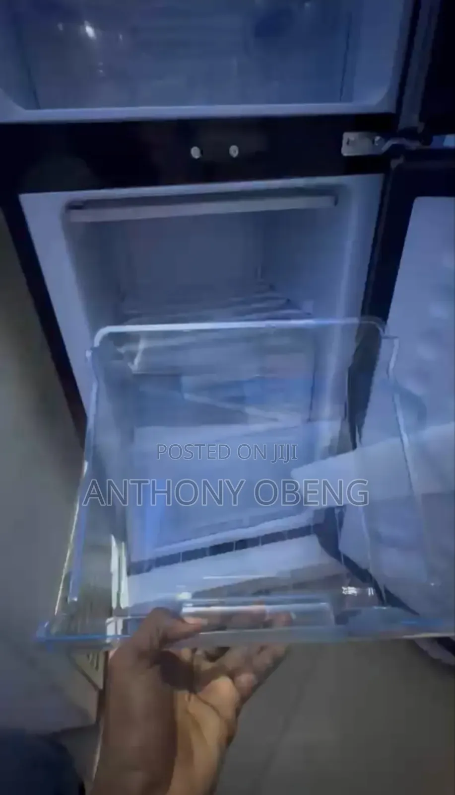 Nasco NASD2-20FL Double Door Fridge Bottom Freeer - 158 Litre Silver