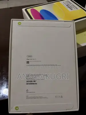 New Apple iPad Air 128 GB Yellow