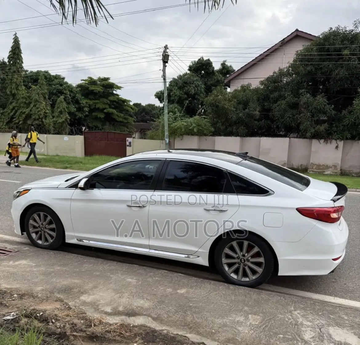 Hyundai Sonata 2015 White