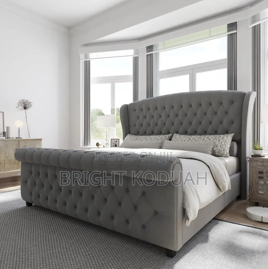 Elegant Batten King Size Bed Frame