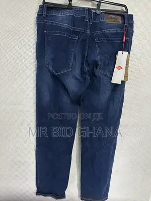 Lee Cooper Men’s Dark Blue Stretch Jeans – Size 36, New With Tags