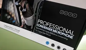 Professional V8 Sound Card + Condenser Microphone Bundle Ready to Use