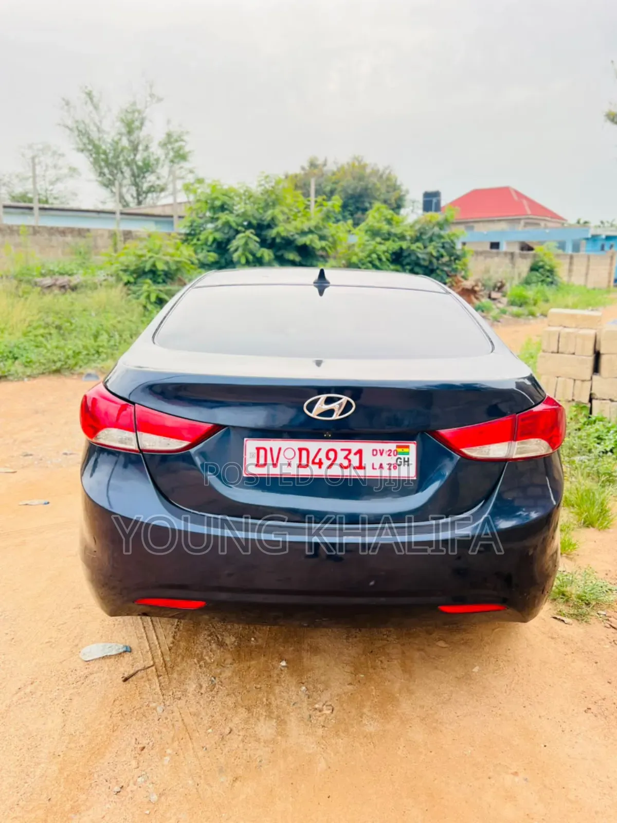Hyundai Elantra 2011 Blue