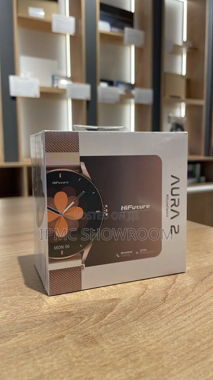 HiFuture Aura 2 Smart Watch- Rose Gold