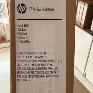 New Laptop HP 8GB Intel Core Ultra 5 SSD 512GB
