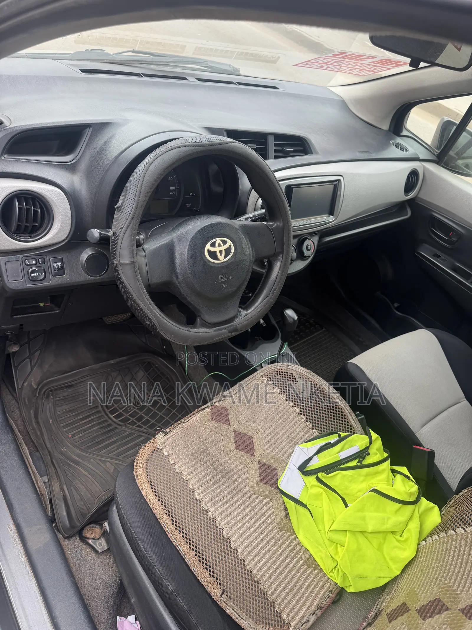 Toyota Vitz 2012 Gray