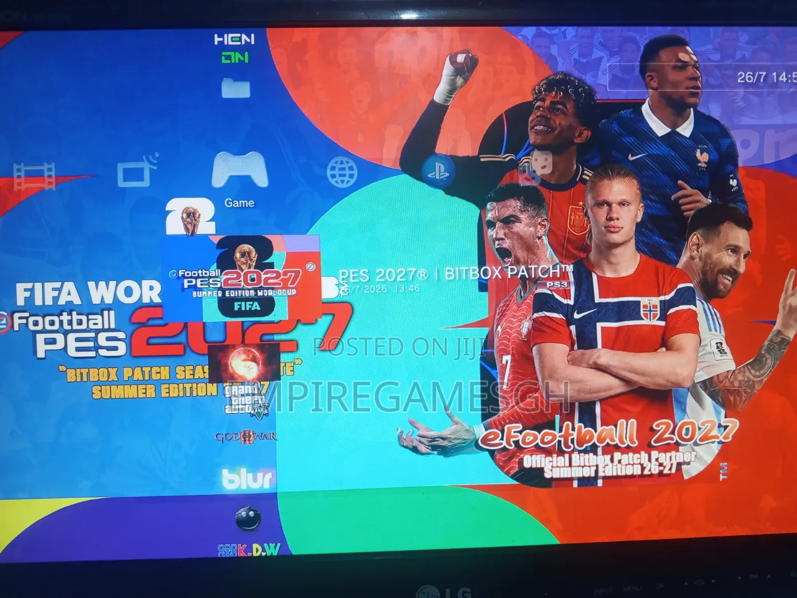 Pes 2027/Fc 26 for Ps3