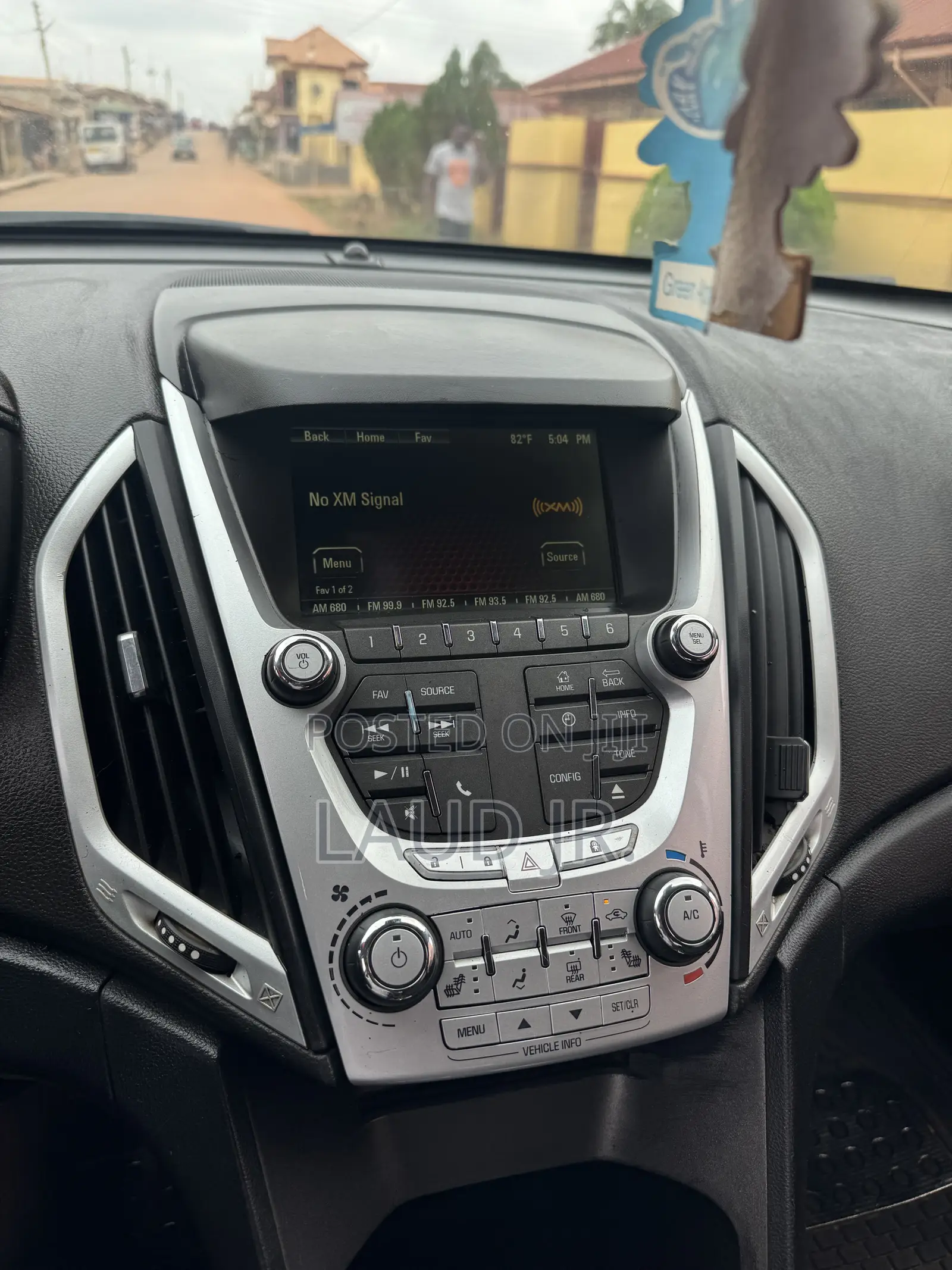 GMC Terrain Infortainment Screen