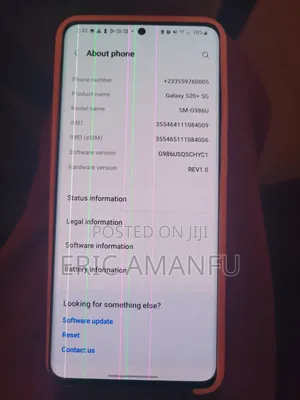 Samsung Galaxy S20+ 5G 128 GB Black