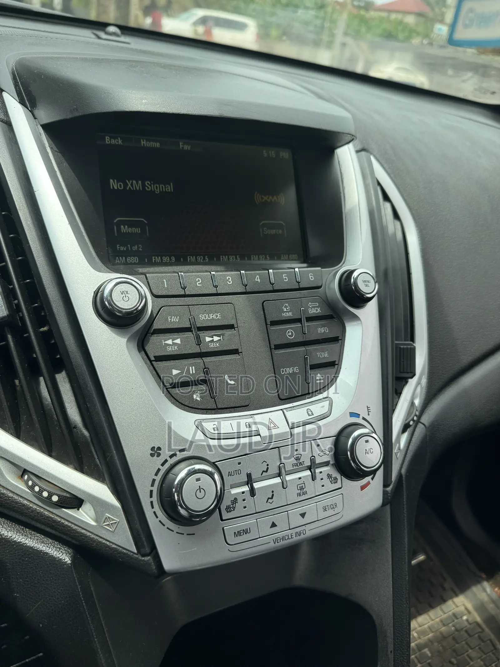 GMC Terrain Infortainment Screen