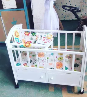 Wooden Cot White