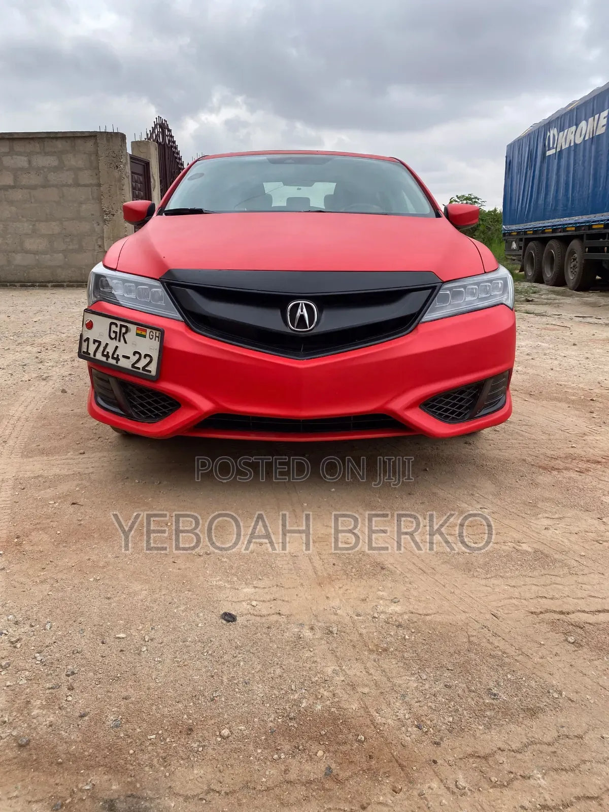 Acura ILX 2017 Red