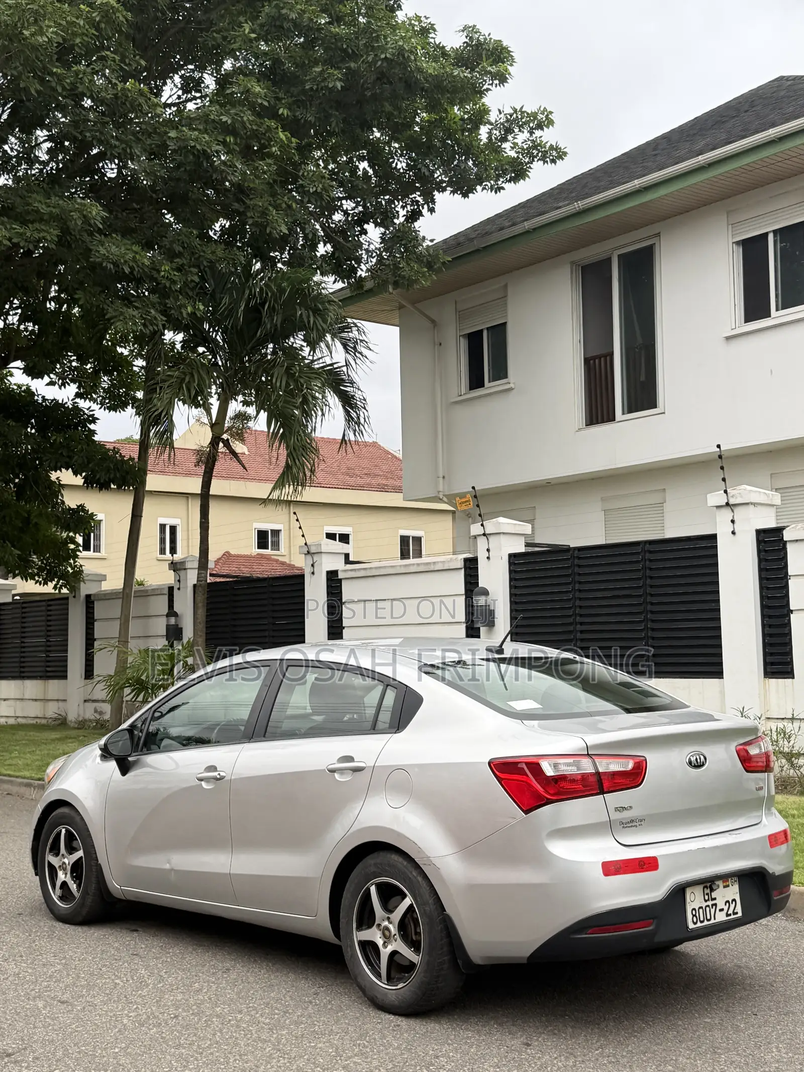 Kia Rio LX 4dr Sedan (1.6L 4cyl 6A) 2015 Silver