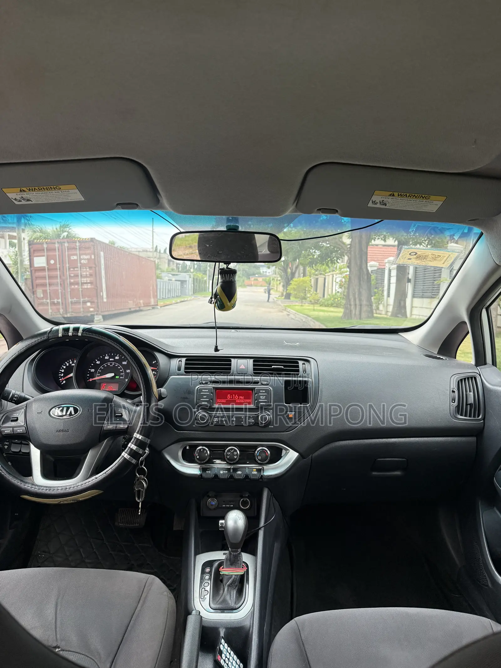 Kia Rio LX 4dr Sedan (1.6L 4cyl 6A) 2015 Silver