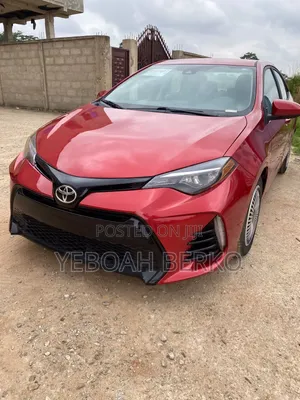 Toyota Corolla 2017 Red