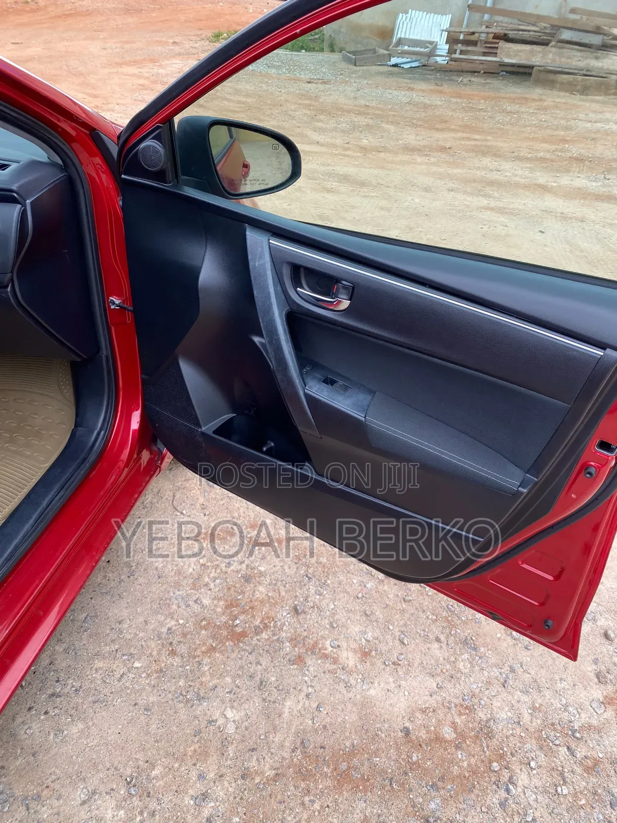 Toyota Corolla 2017 Red