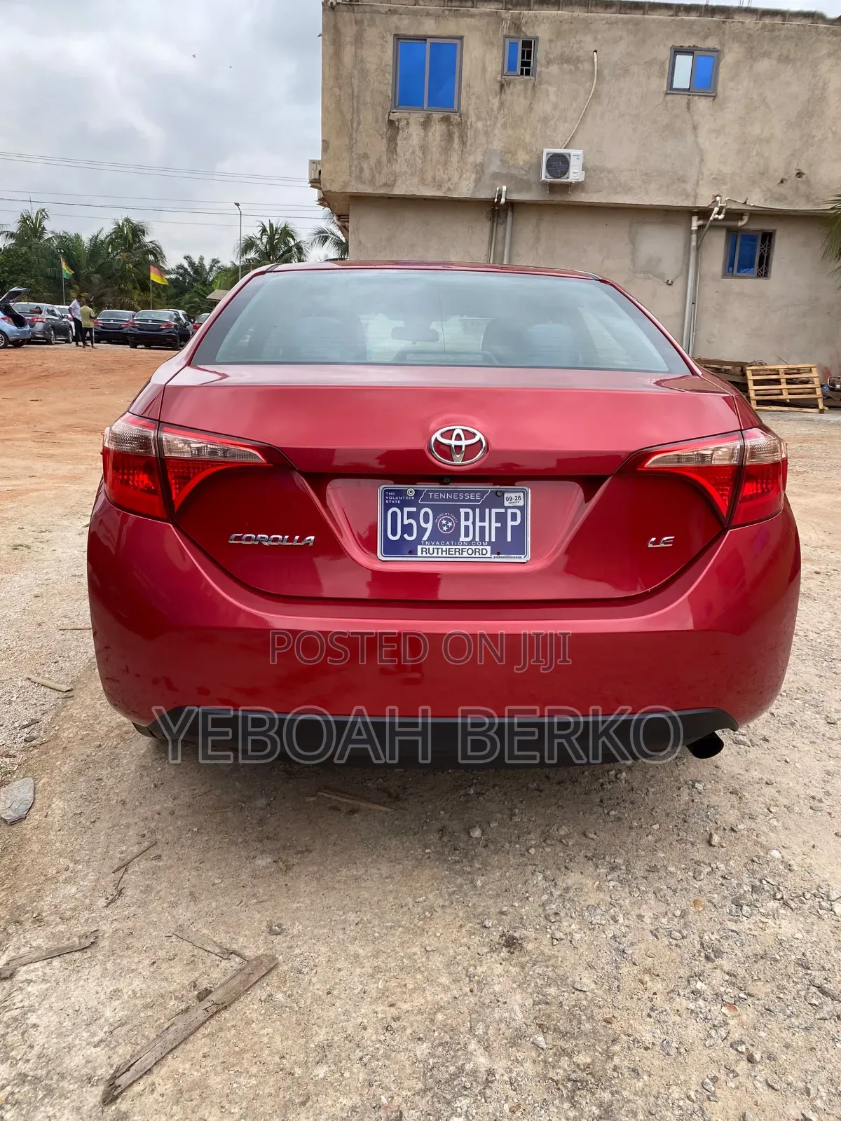 Toyota Corolla 2017 Red