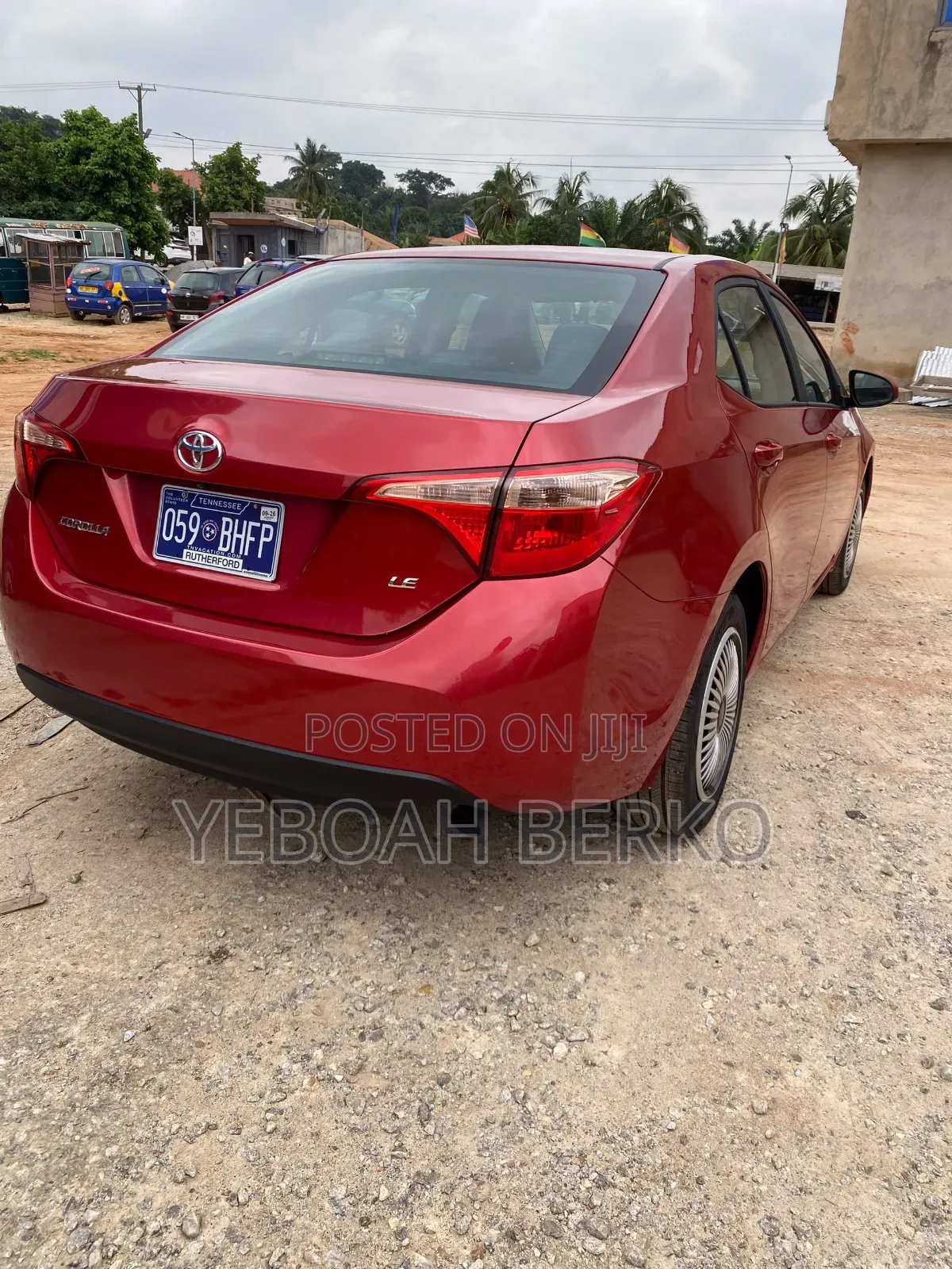 Toyota Corolla 2017 Red