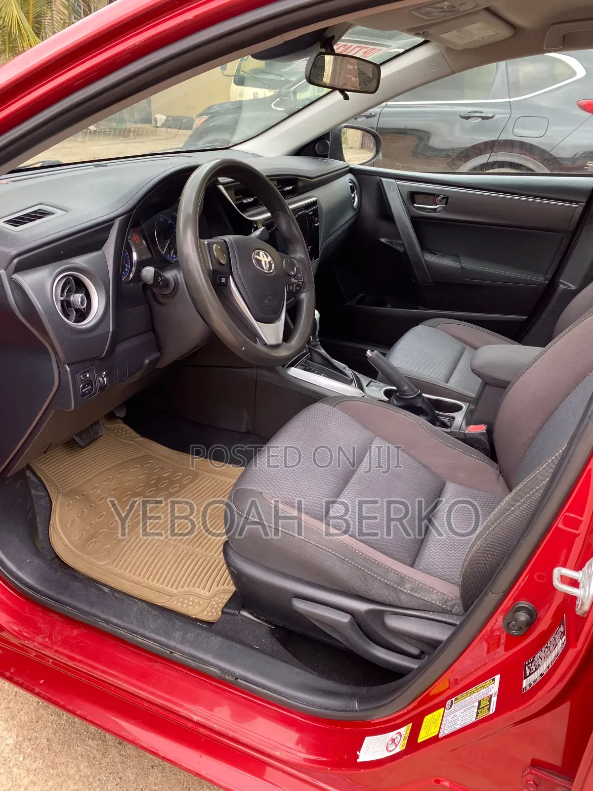Toyota Corolla 2017 Red