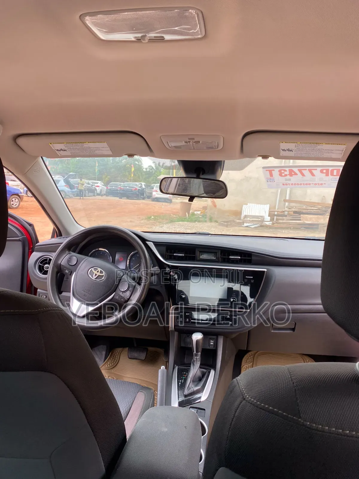 Toyota Corolla 2017 Red