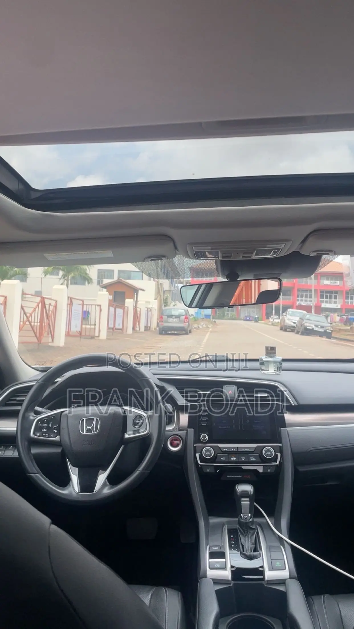 Honda Civic EX-L Sedan 2019 White
