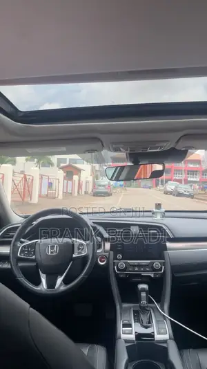 Honda Civic EX-L Sedan 2019 White