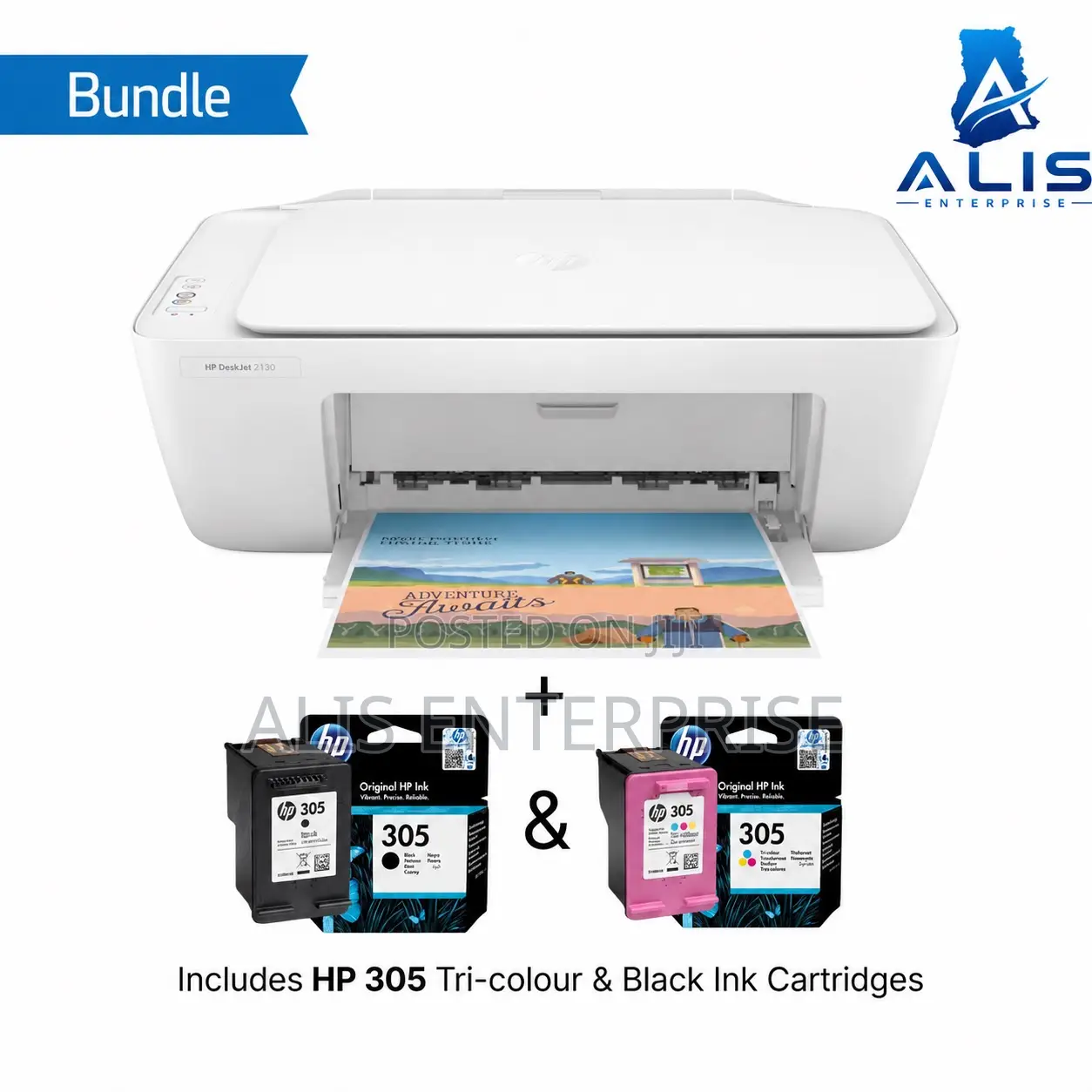 HP Deskjet 2320 Print, Scan, Copy Colored Printer