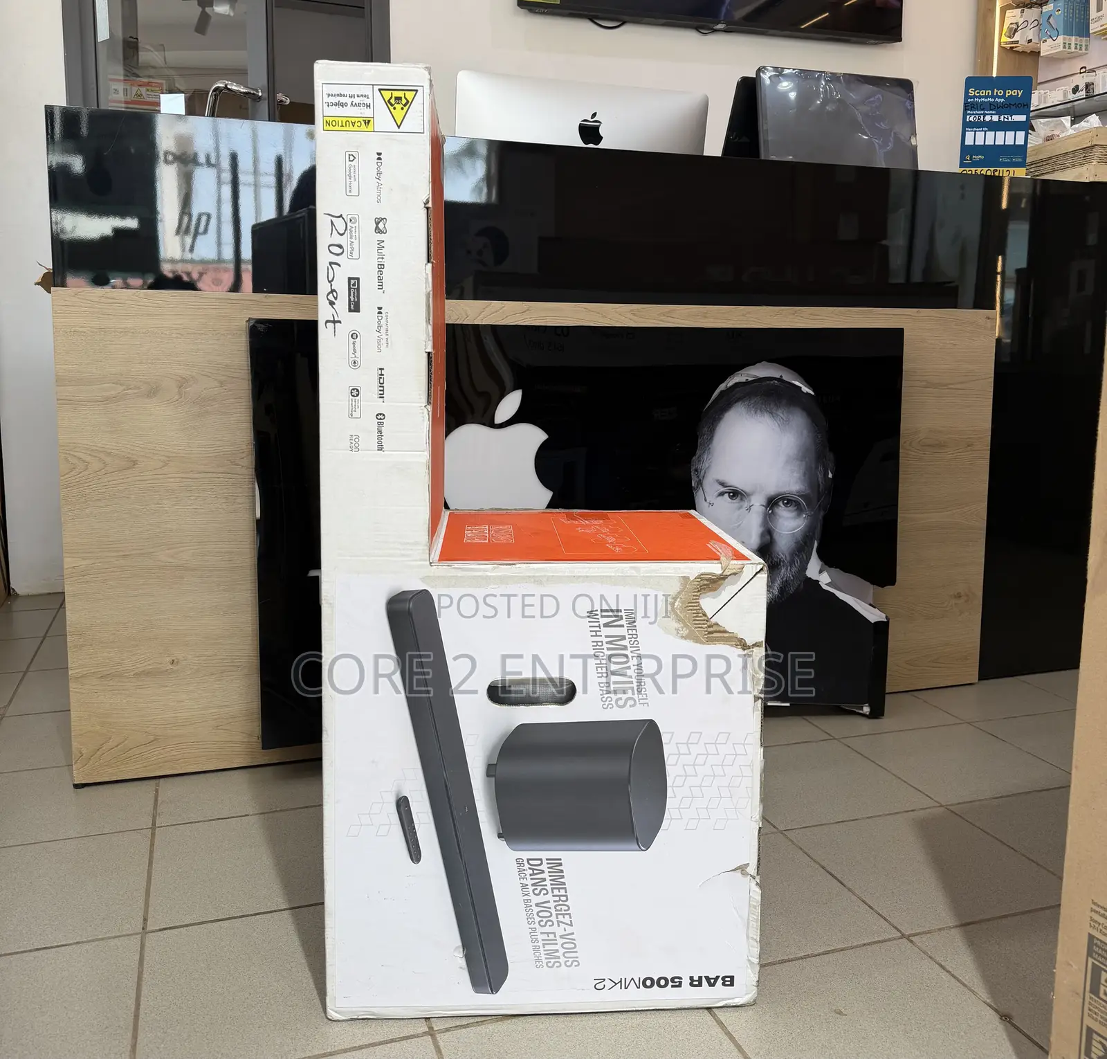 JBL BAR 500 MK2 Soundbar With Wireless Subwoofer