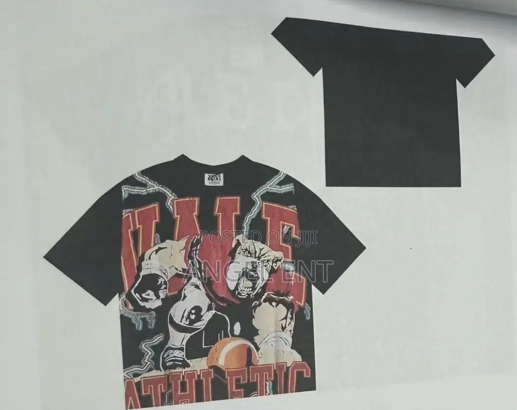 Casual Streetwear Graphic Tees Available (Location: Adum Kumasi)