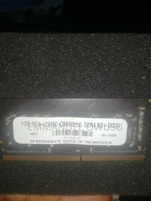 8gb Ddr4 Laptop Ram 2666mhz (So-Dimm)