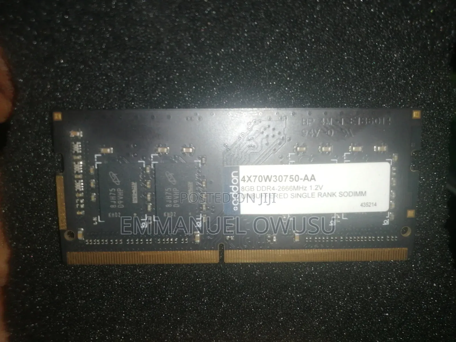 8gb Ddr4 Laptop Ram 2666mhz (So-Dimm)