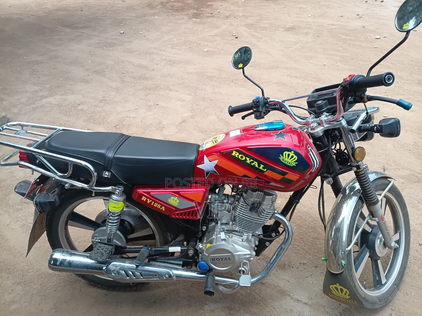 New Royal RY125 2026 Red