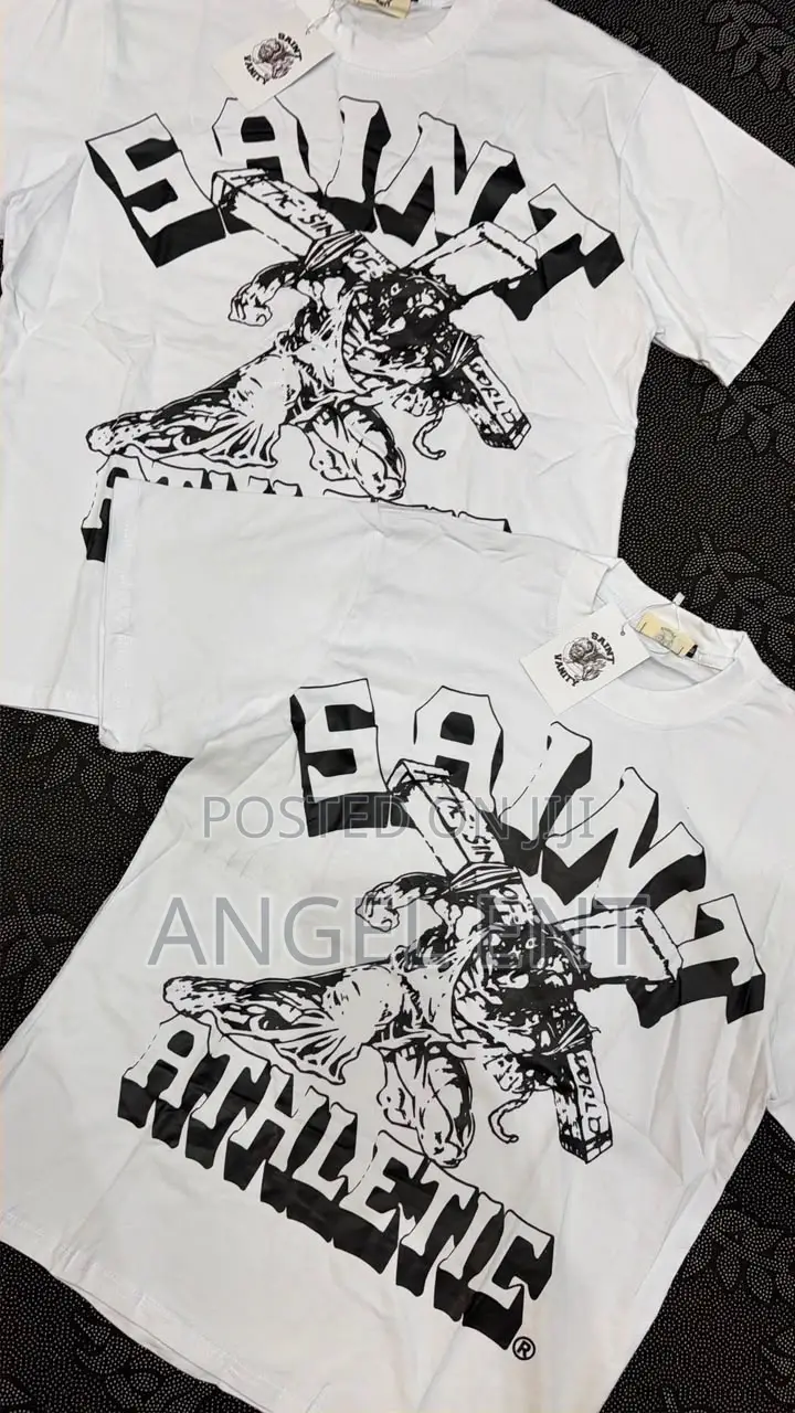 Casual Streetwear Graphic Tees Available (Location: Adum Kumasi)