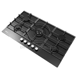 Built-in Gas Hob, 5 Burners, Black MG90GQ095AL1B-BS