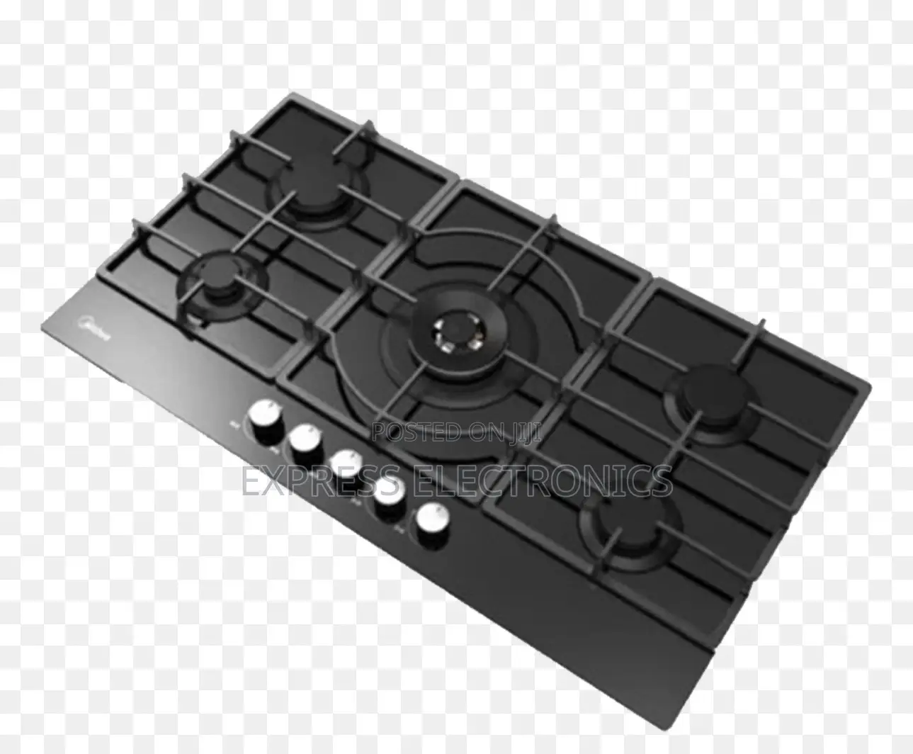 Built-in Gas Hob, 5 Burners, Black MG90GQ095AL1B-BS