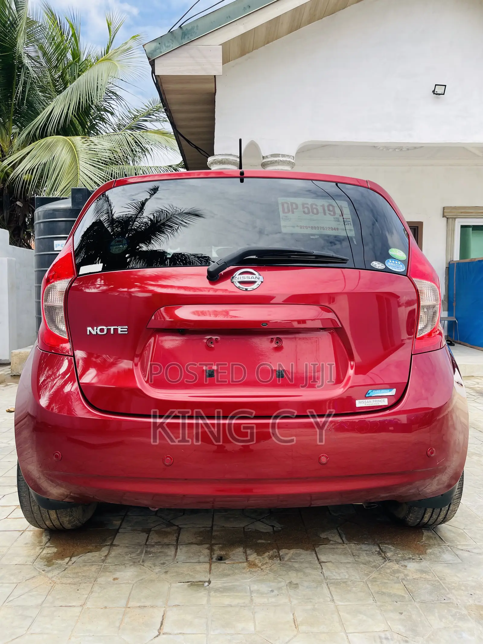 Nissan Note 1.2 Petrol 2014 Red