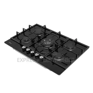 Midea Built-in Gas Hob, 5 Burners, Black MG90GQ095AL1B-BS