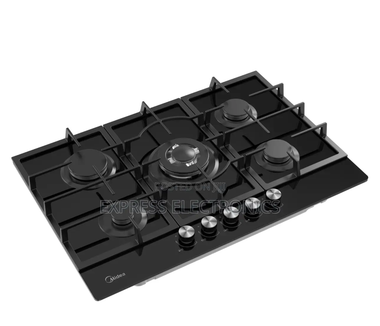 Ultra Modern Built-in Gas Hob, 5 Burners,Black MG90GQ095AL1B-BS Midea