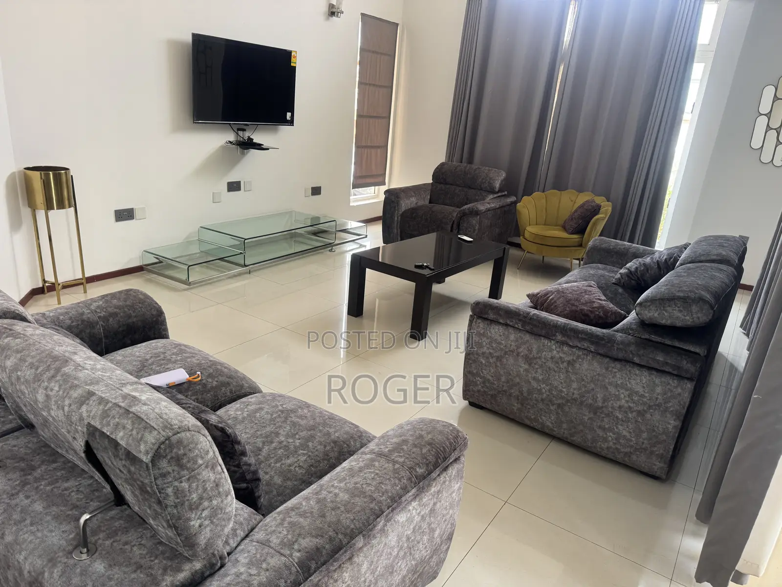 Furnished 3bdrm Townhouse / Terrace in East Legon for rent