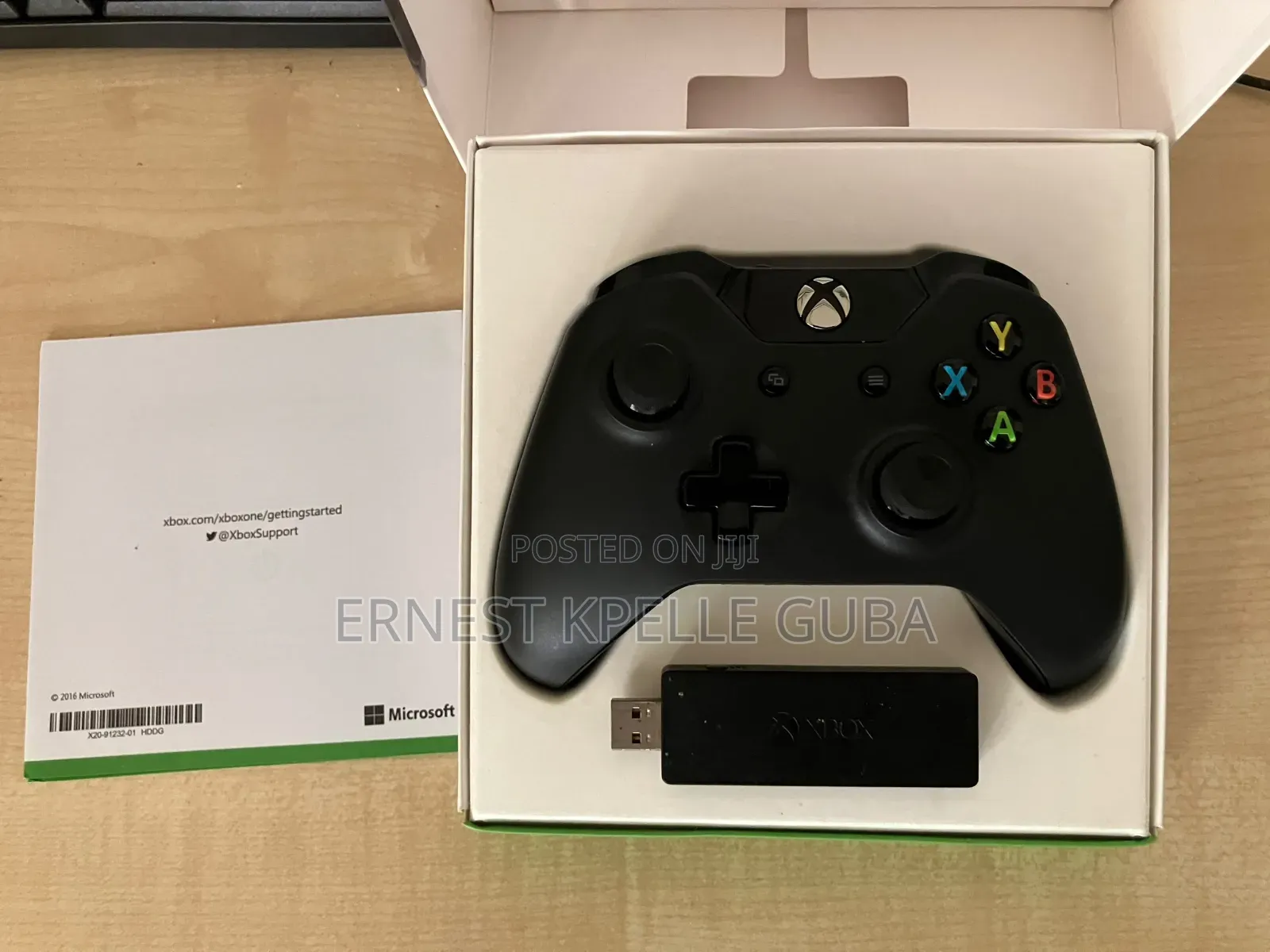 Xbox Wireless Adapter / Dongle With Original Xbox One Controller