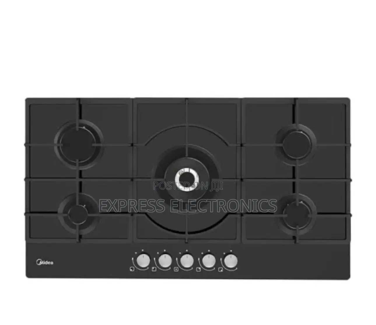 Shop the New Built-in Gas Hob, 5 Burners,Black MG90GQ095AL1B-BS Midea