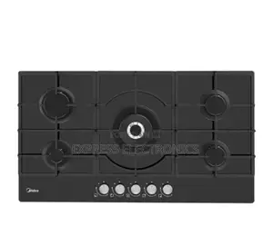 Shop the New Built-in Gas Hob, 5 Burners,Black MG90GQ095AL1B-BS Midea